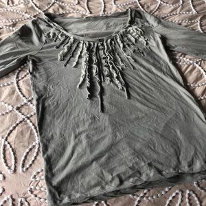 J Crew 3/4 length t-shirt